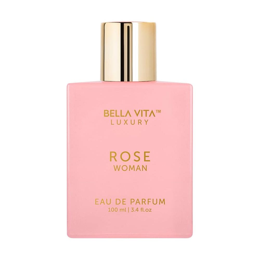 Perfume BellaVita Luxury ROSE para mulheres 100ml Floral Oriental