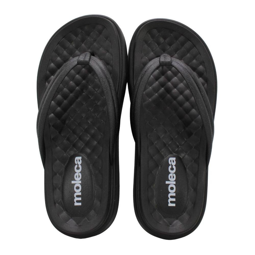 Tamanco Feminino Moleca 5554.100 Tira Pronta Preto