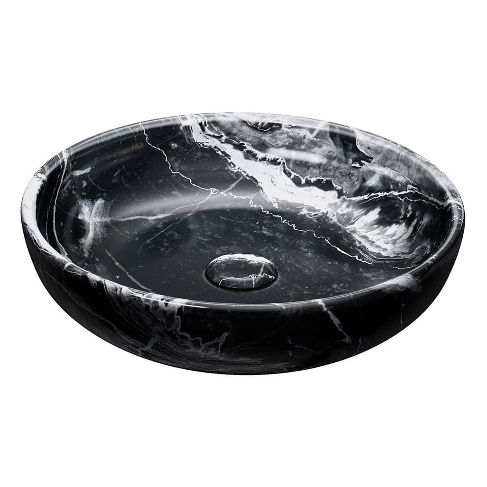 Cuba de Apoio Redonda 45X45cm Black - L.1645.99