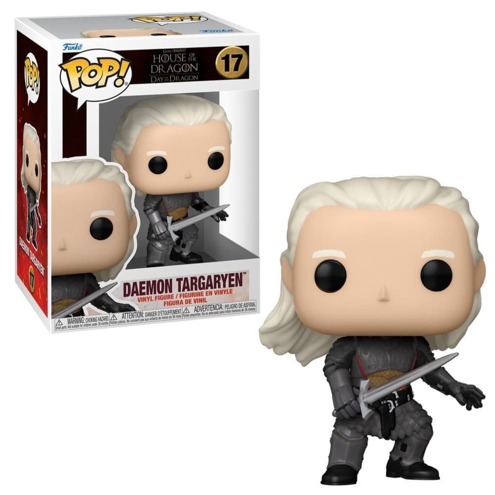 Boneco Funko Pop A Casa Do Dragão - Daemon Targaryen