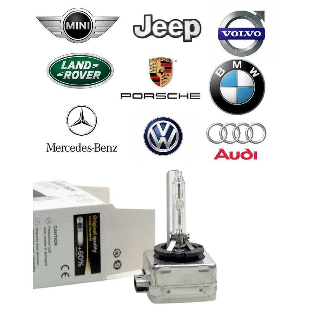 Lâmpada Xenon Santa Fé A1 A3 A4 A5 A6 A7 Q3 Q5 Q7 Cla180