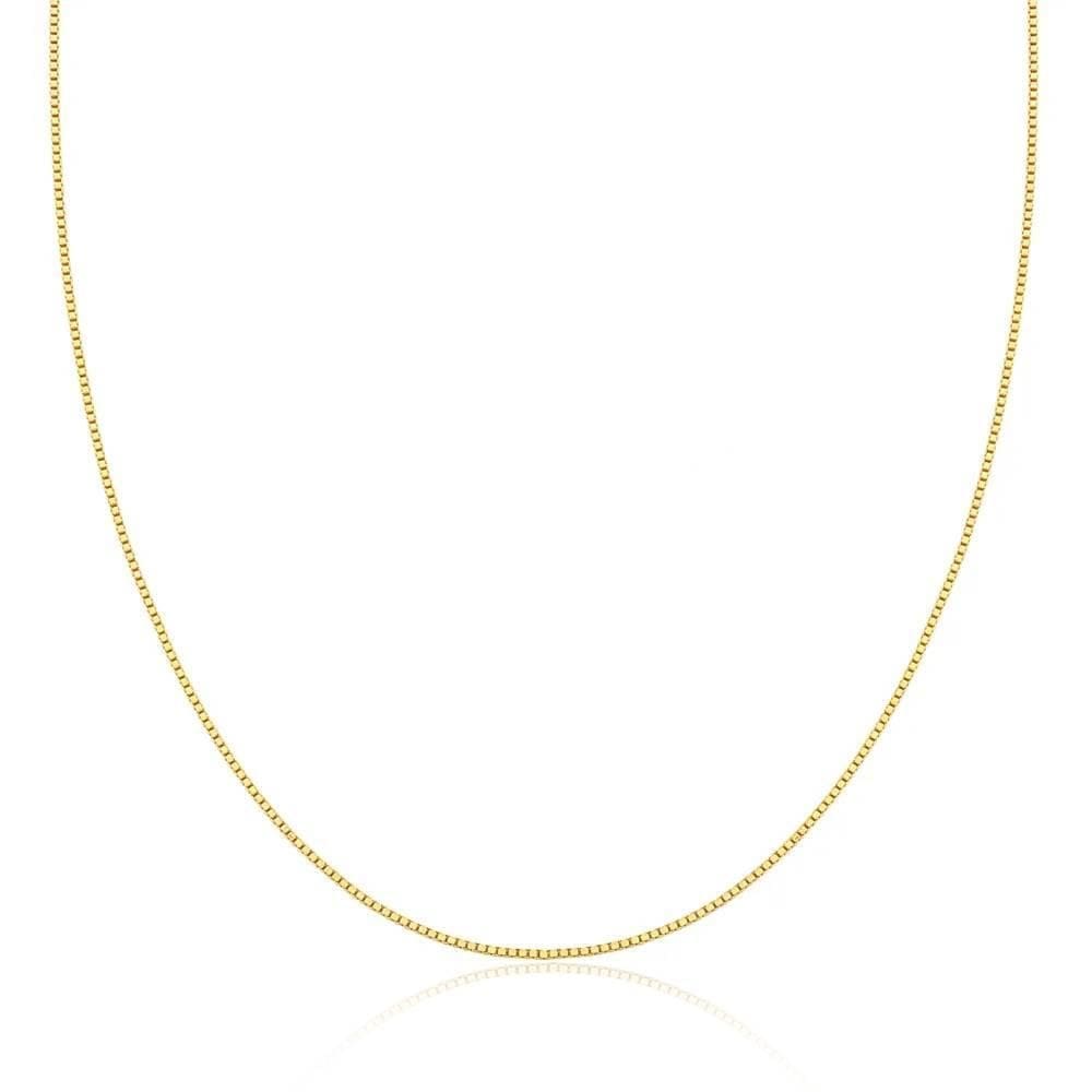 Corrente 50 Cm Veneziana Em Ouro 18K