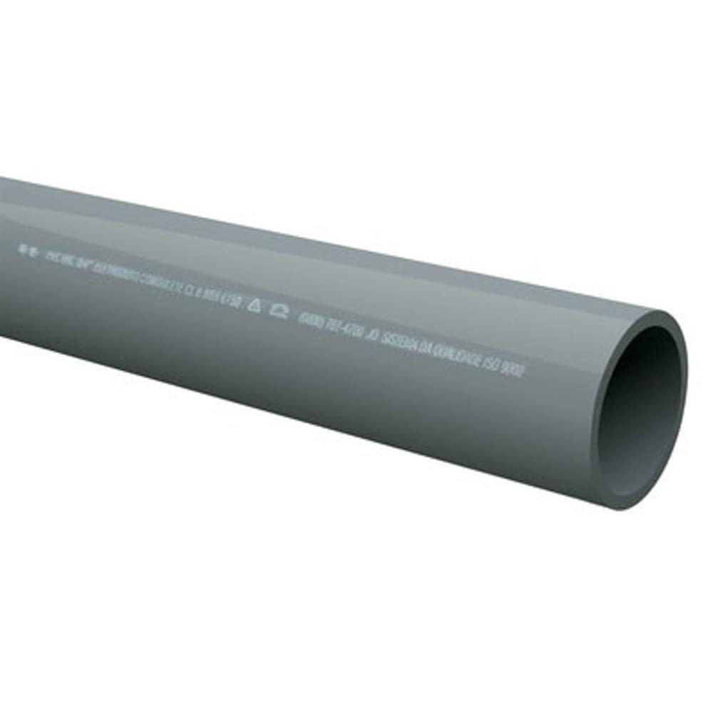 Eletroduto Condulete Top 1/2”” Com 3 Metros Cinza - 16002020 - TIGRE