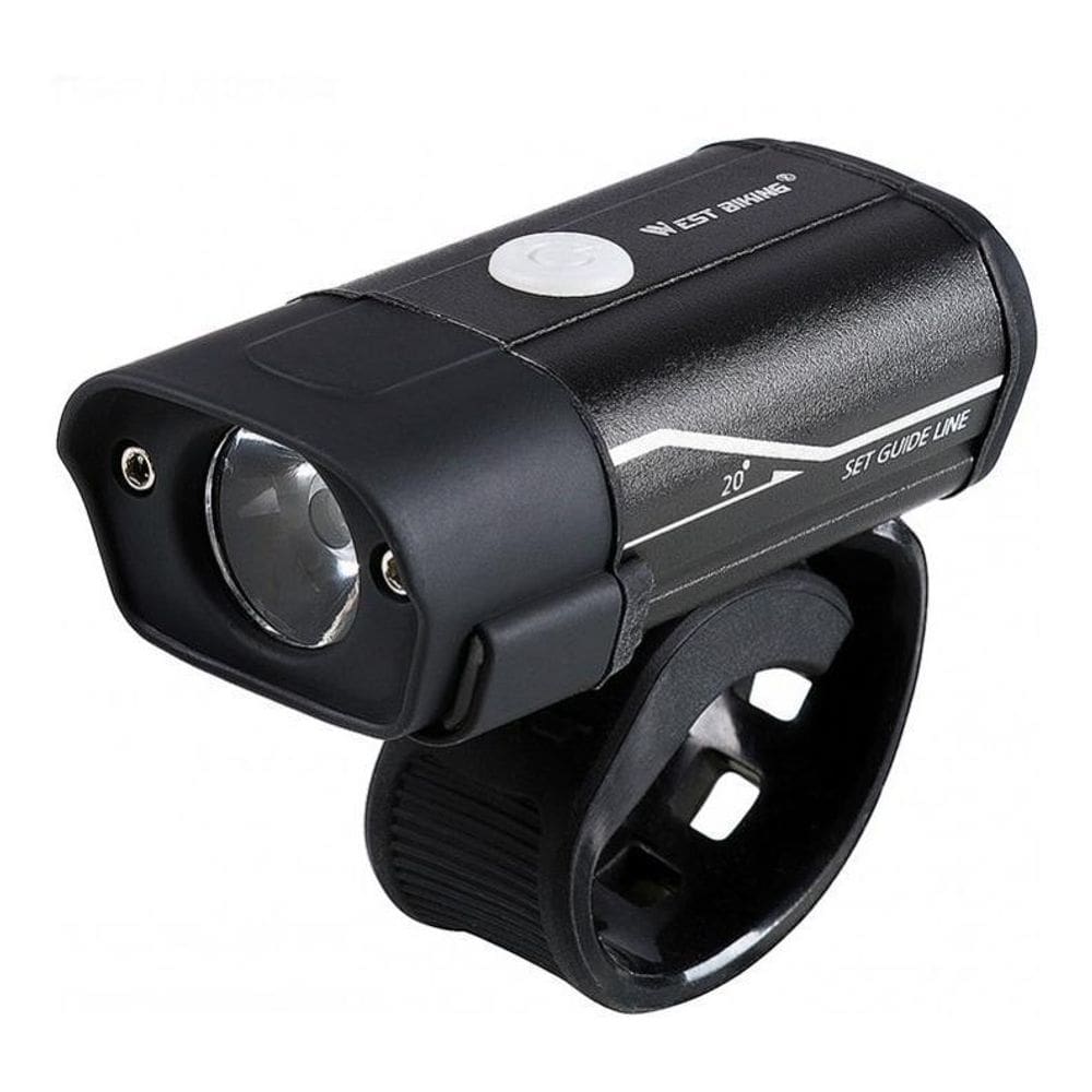 Farol Bike Led L2 Recarregável Usb Bateria Interna