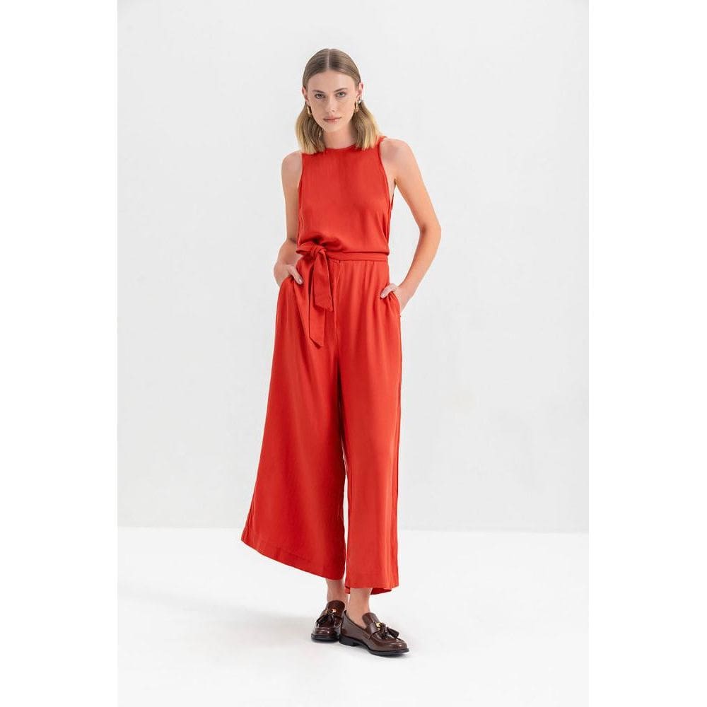 Macacão feminino em viscose Essendi P
