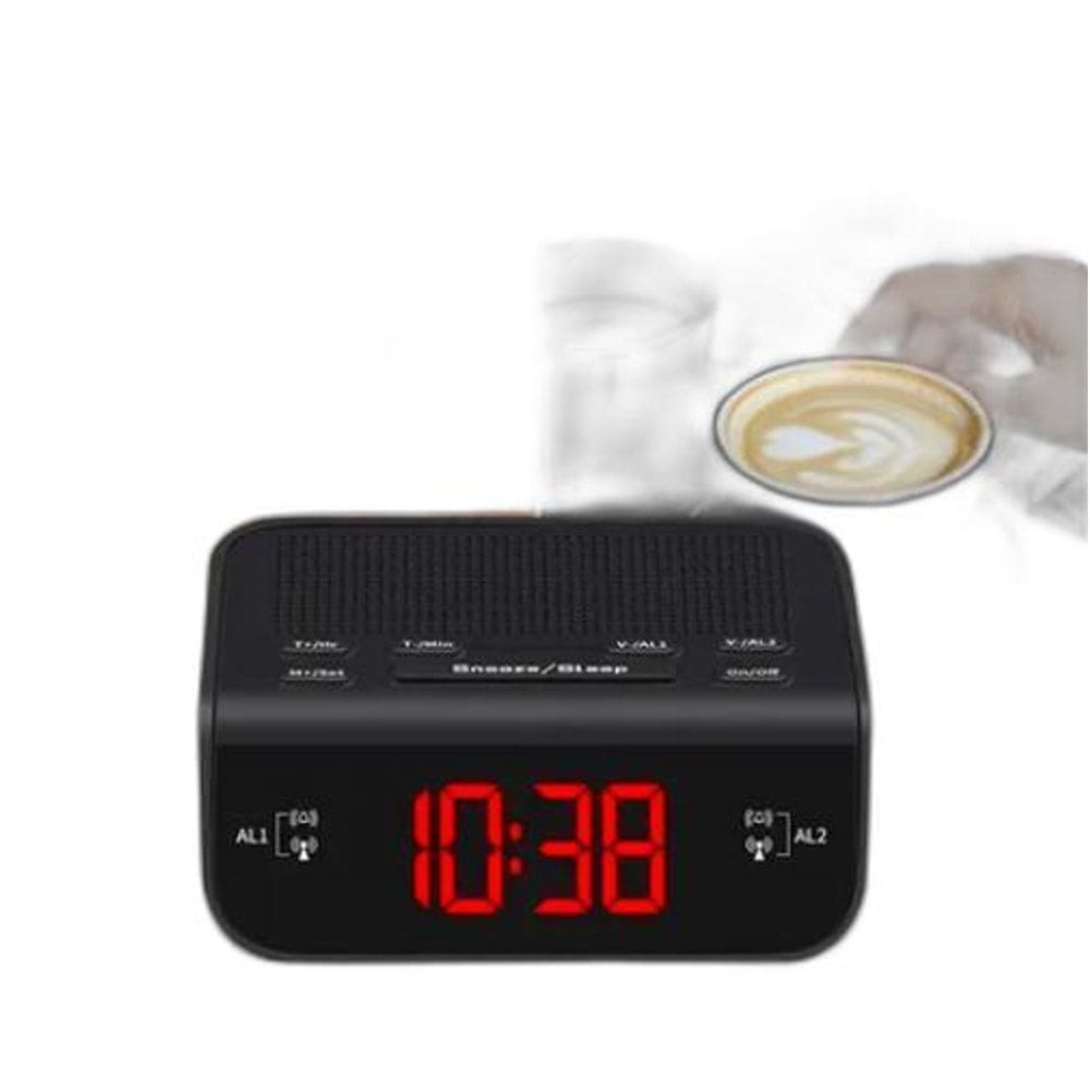 Relógio Digital De Cabeceira: Despertador - Visor Lcd