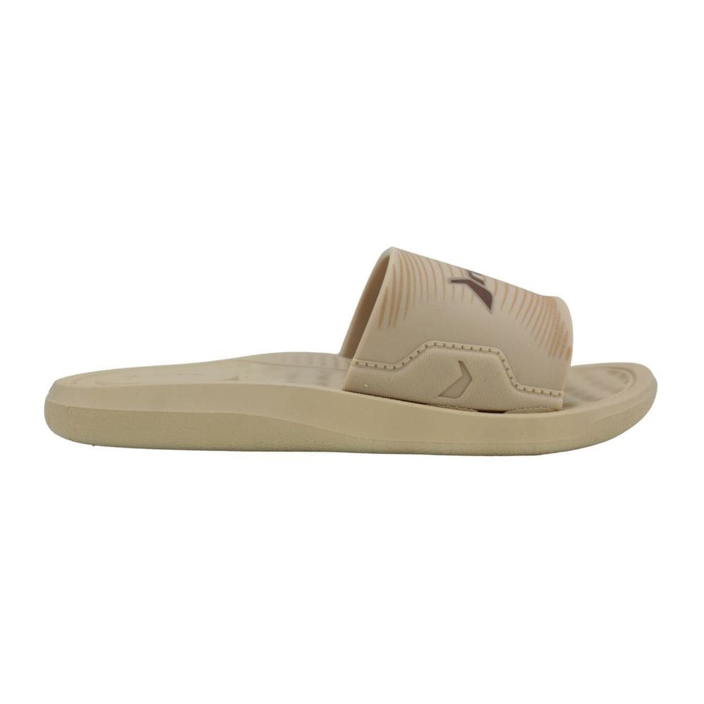 Chinelo Infantil Slide Rider 12223 Step Bege Marrom