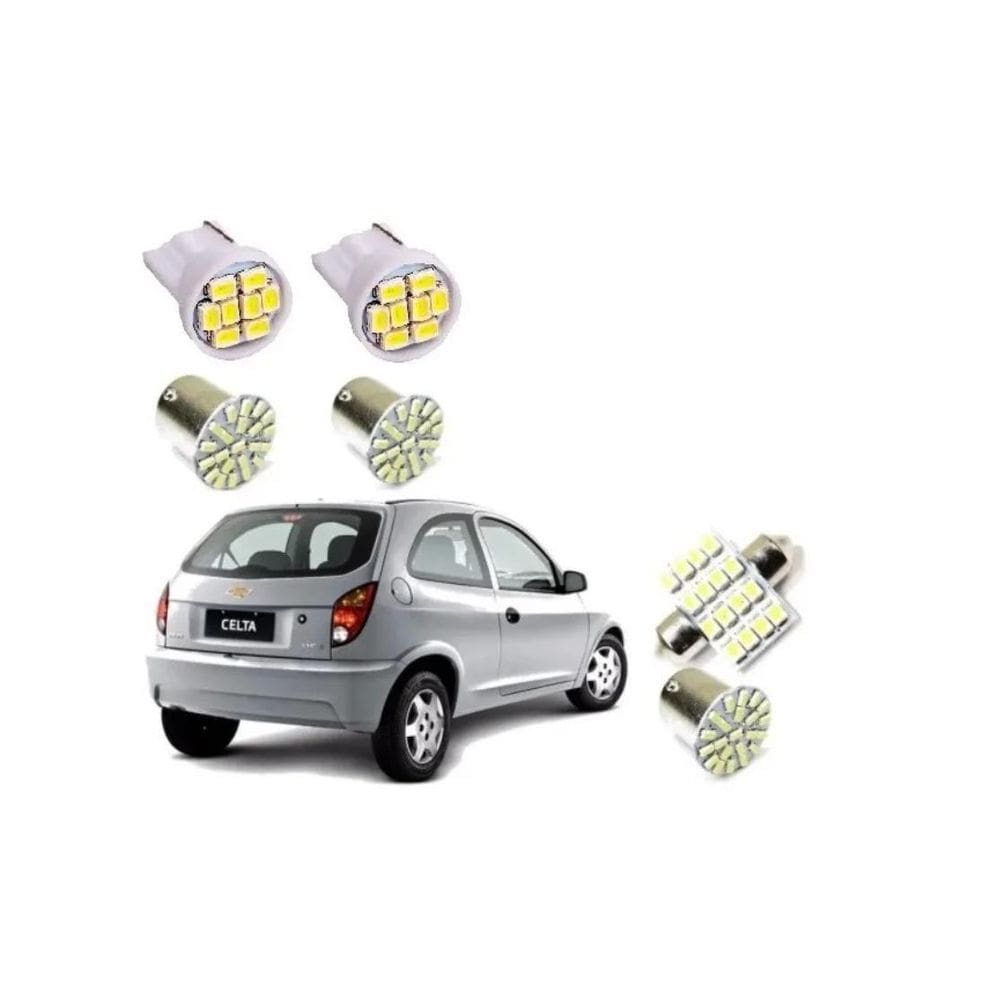 Kit Lâmpadas Led Gm Novo Celta Vhc 2006 2007 2008 2009 2010