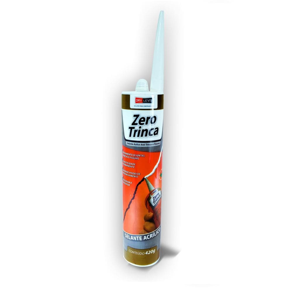 Selante Acrílico Zero Trinca 420G - Para Trincas E Fissuras