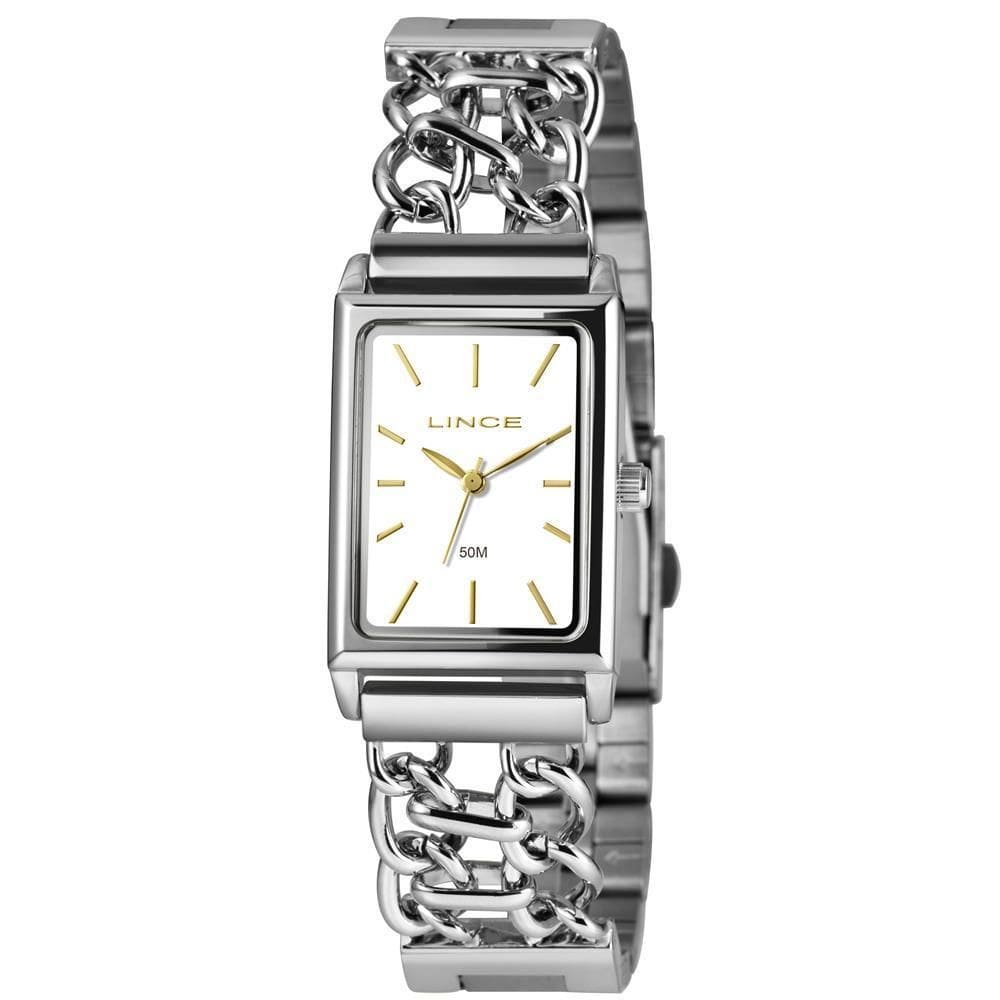 Relógio Lince Feminino Ref: Lqm4798L23 B1Sx Retangular