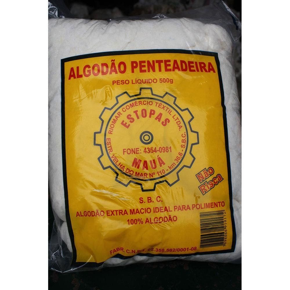Algodão Para Polimento 500gr - RIOMAR