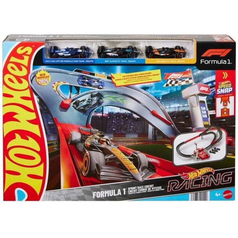 Hot Wheels Race Pista Sprint F1 Mattel JDY15