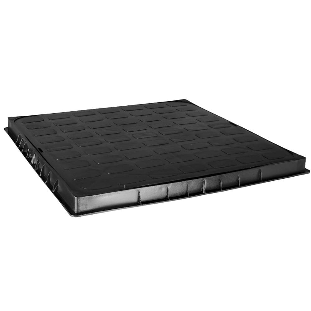 Tampa com Porta-Tampa Quadrada 40 x 40 cm - 1331 - ESTRELA