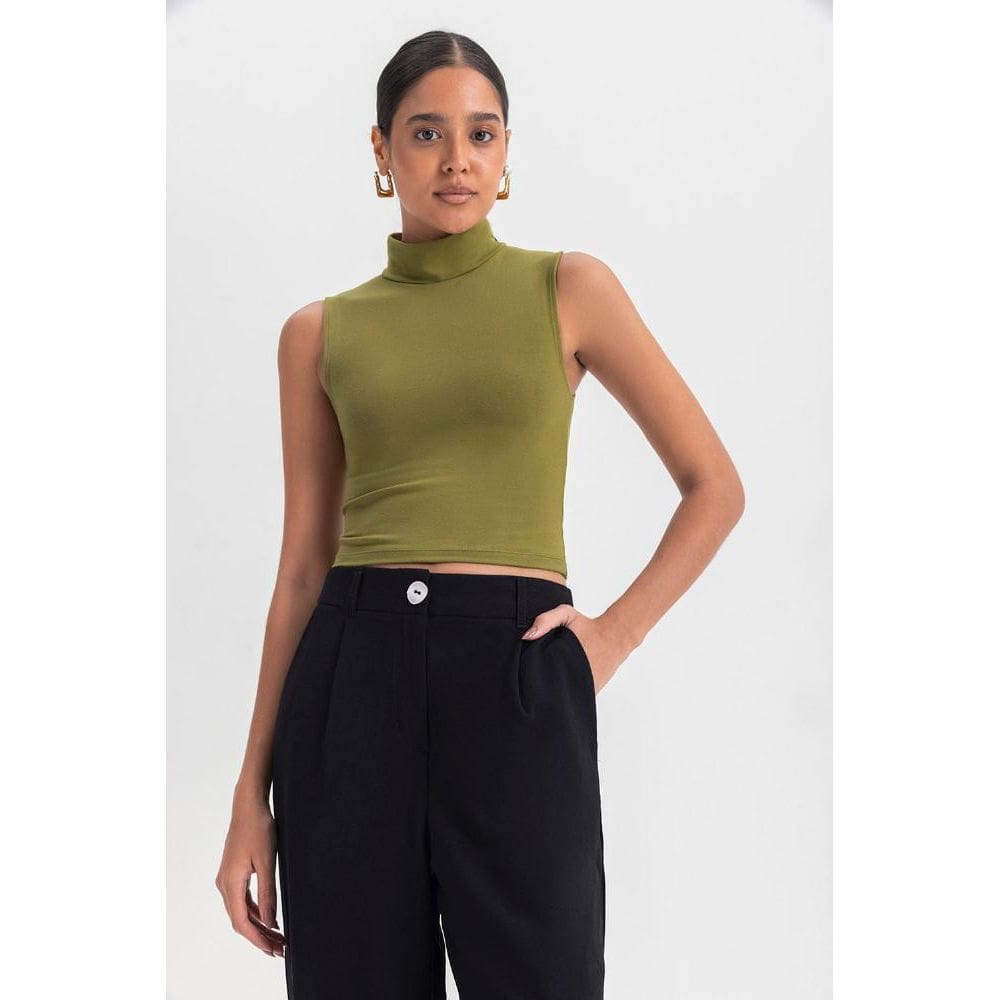 Regata feminina com gola alta Essendi - P