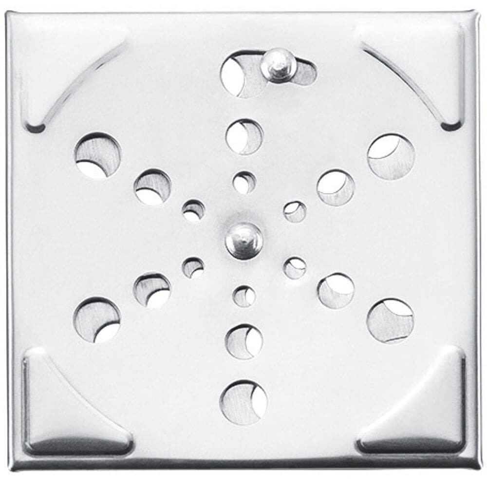 Grelha Inox Quadrada sem Caixilho 10x10cm - PR7403 - PINCÉIS ATLAS