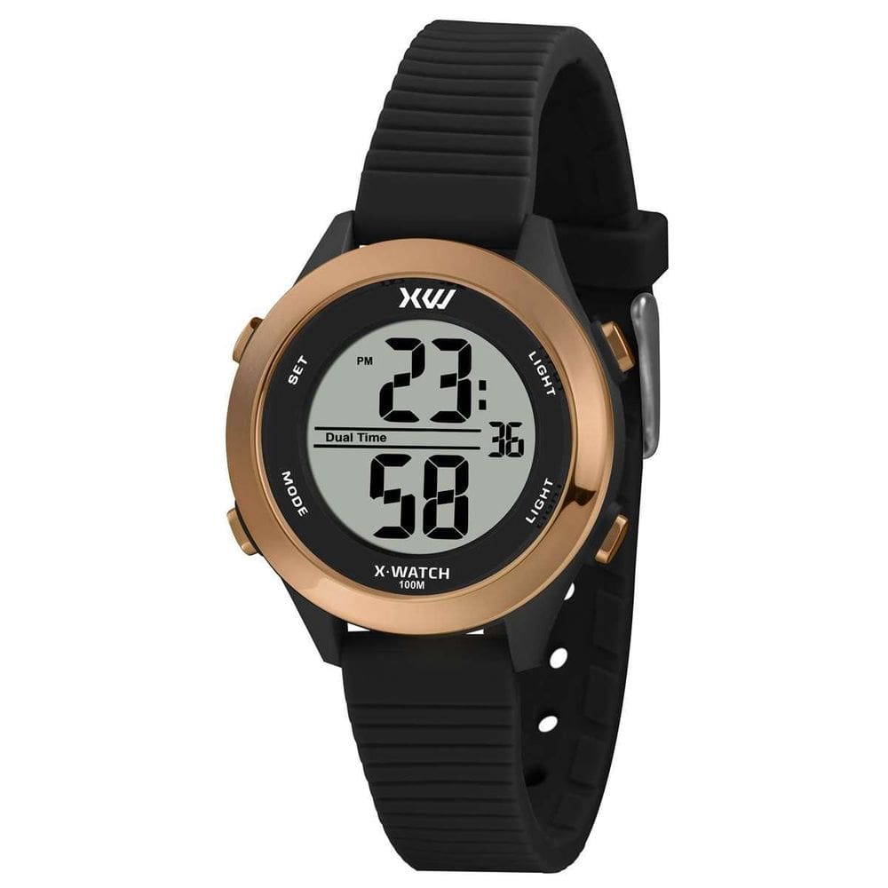 Relógio Feminino X-Watch Digital Preto XFPPD083W BXPX