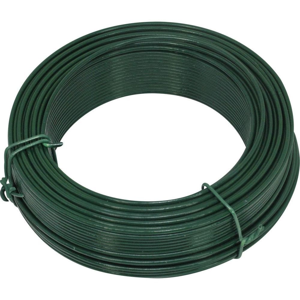 Arame Tela Revestido Pvc 1Kg Verde Bwg14 2,11Mm Tradestar