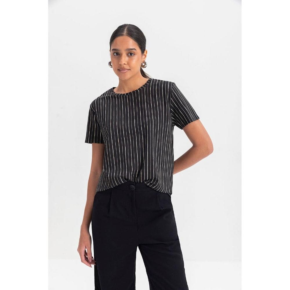 Blusa feminina animal print em viscolycra Essendi - G