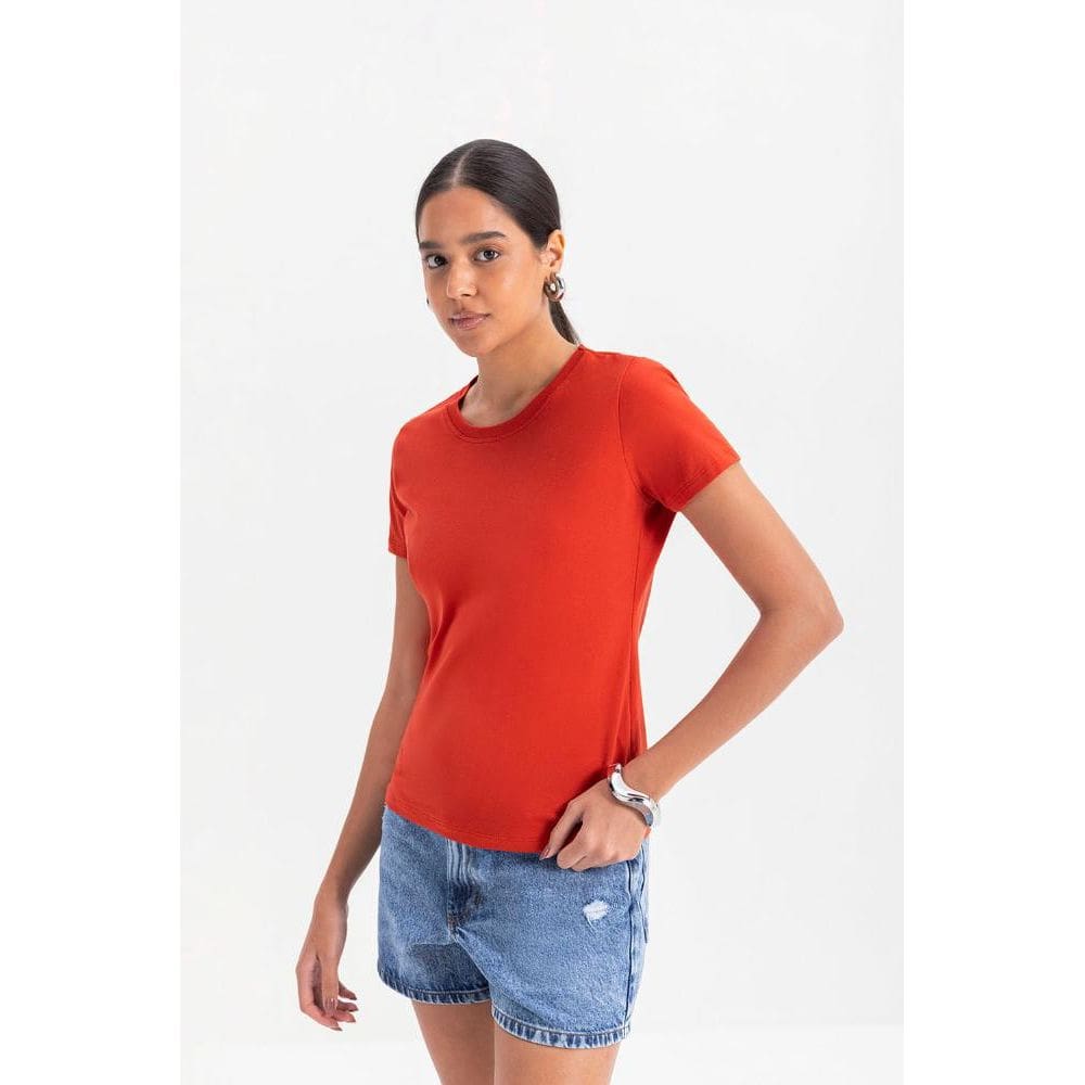 Blusa feminina em meia malha Essendi - P