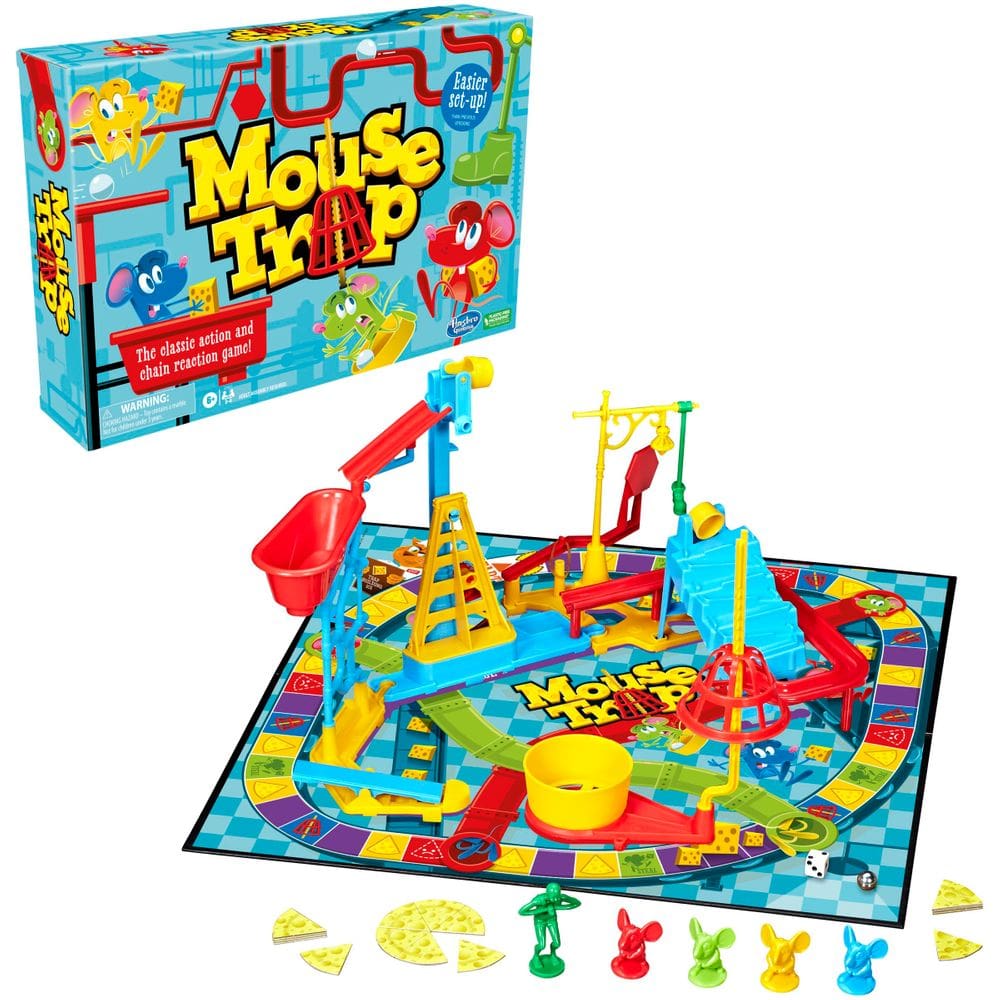 Jogo de tabuleiro Hasbro Gaming Mouse Trap Kids 6+ Years Classic