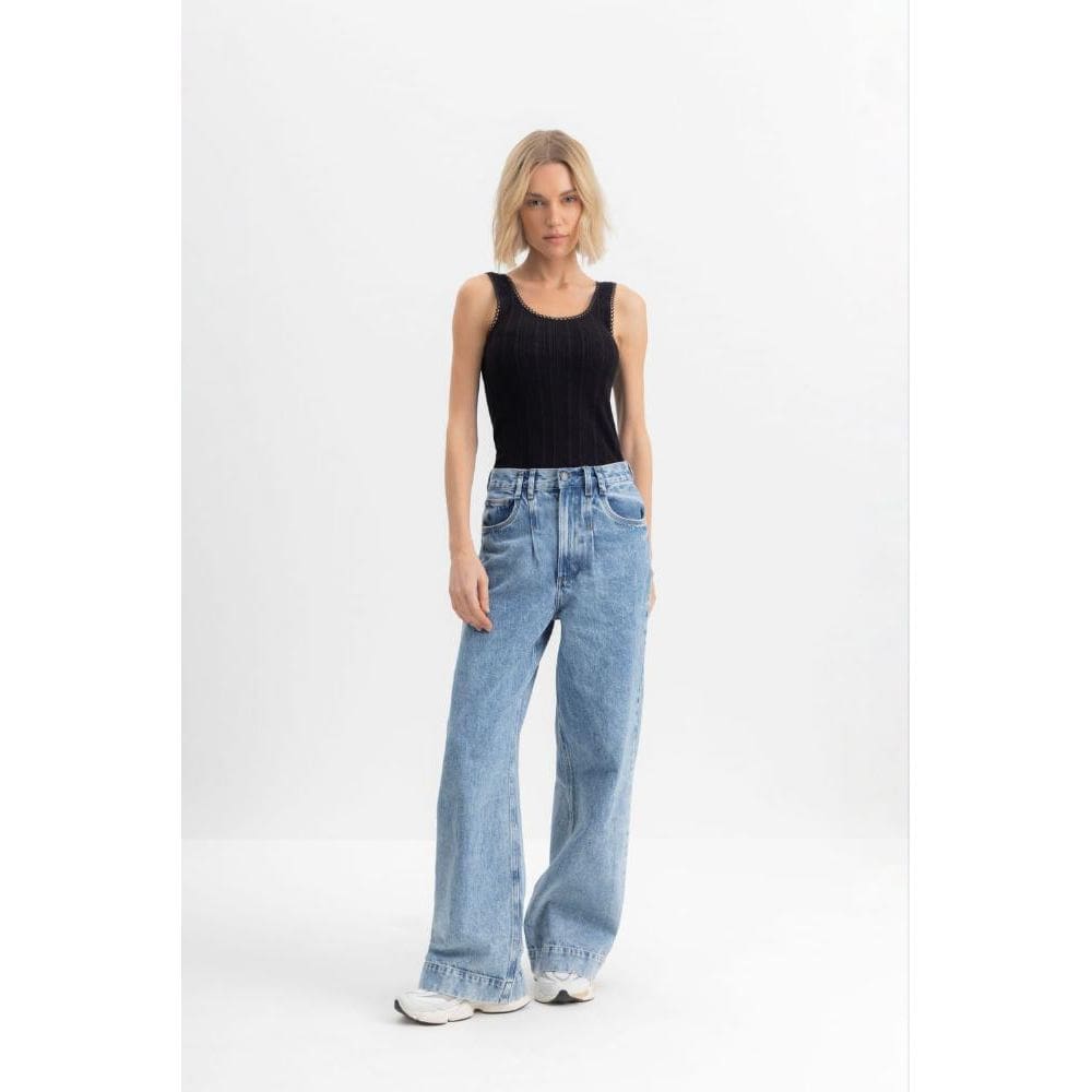 Blusa feminina canelada Essendi - G