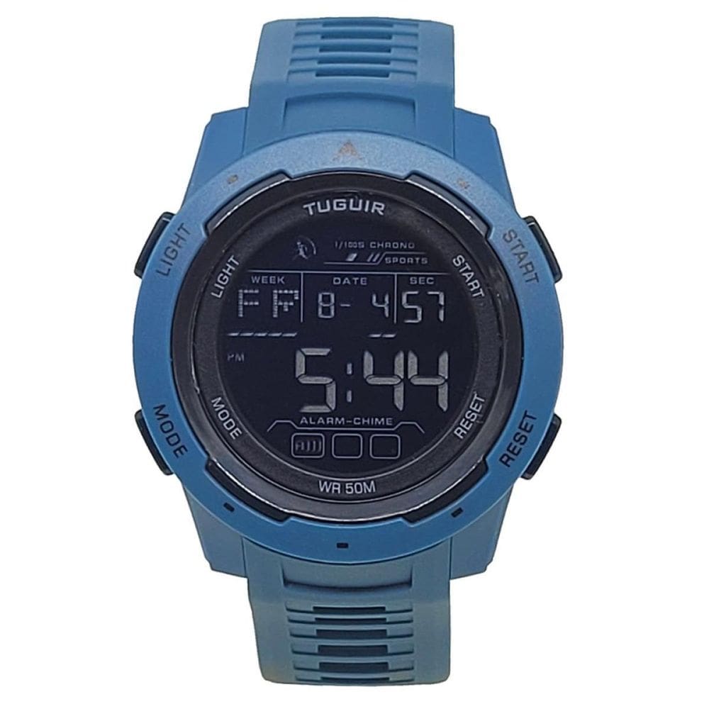 Relógio Unissex Relógio Tuguir Digital Tg30399 Azul