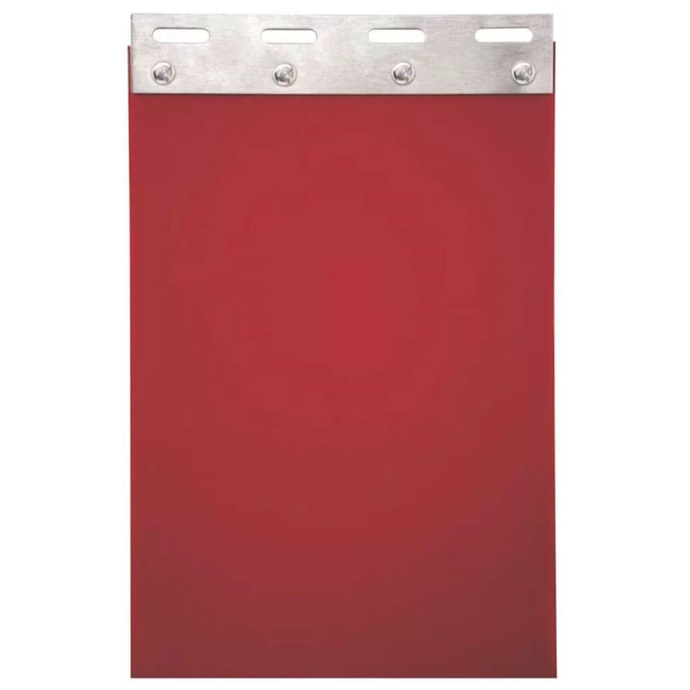 Cortina em Tira com Pendural Vermelha 2 Metros - 10433110 - CARBOGRAFITE