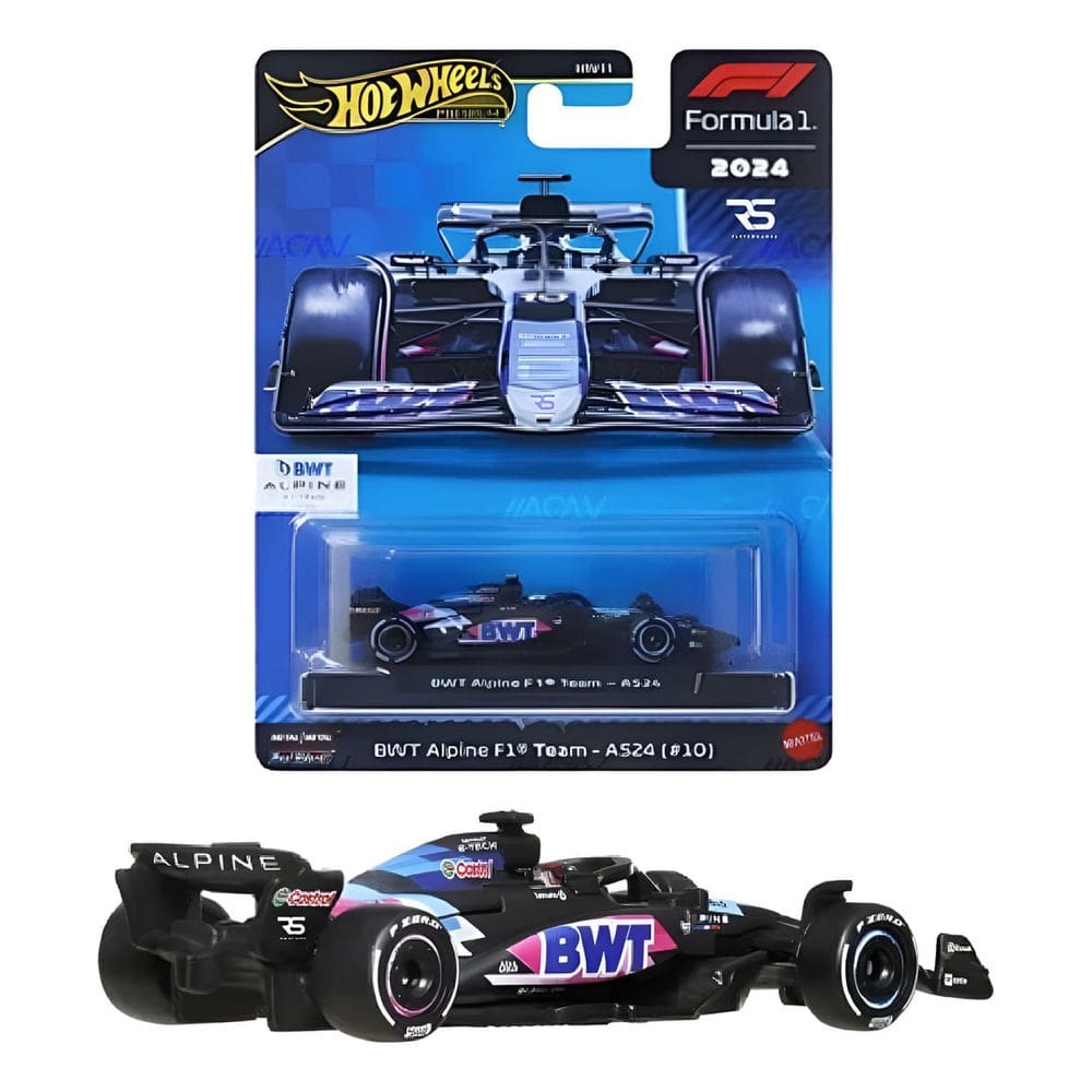 Carrinho - BWT Alphine F1 A524 Formul1 MATTEL