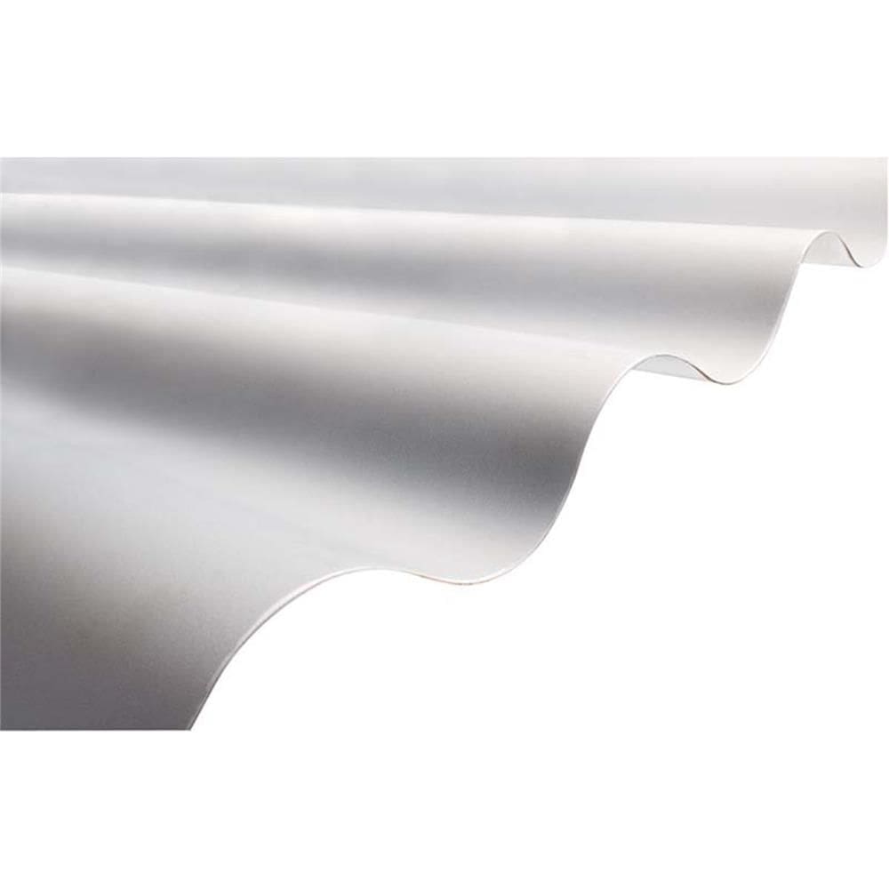 Telha Plástica Onda Alta Leitosa 1,2mm 3,66x1,10 Metros - 51.0366 - ATCO