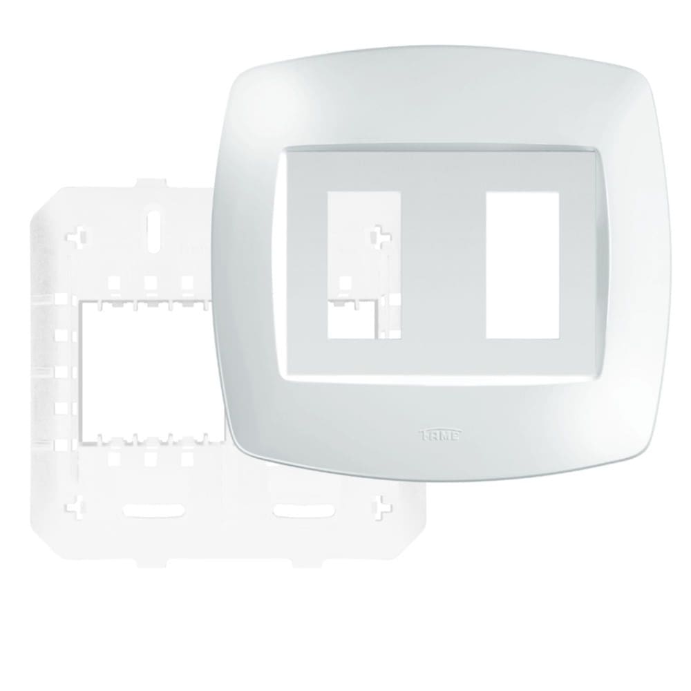 Placa 4”” x 4”” com Suporte 2 Módulos Verticais Elegance - 2761 - FAME