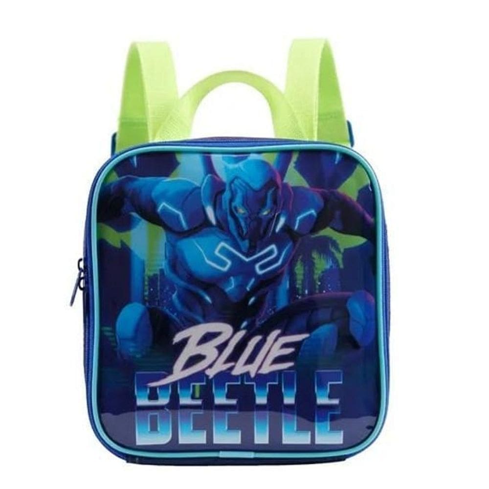 Lancheira Infantil Blue Beetle Xeryus Besouro Azul 11944 P