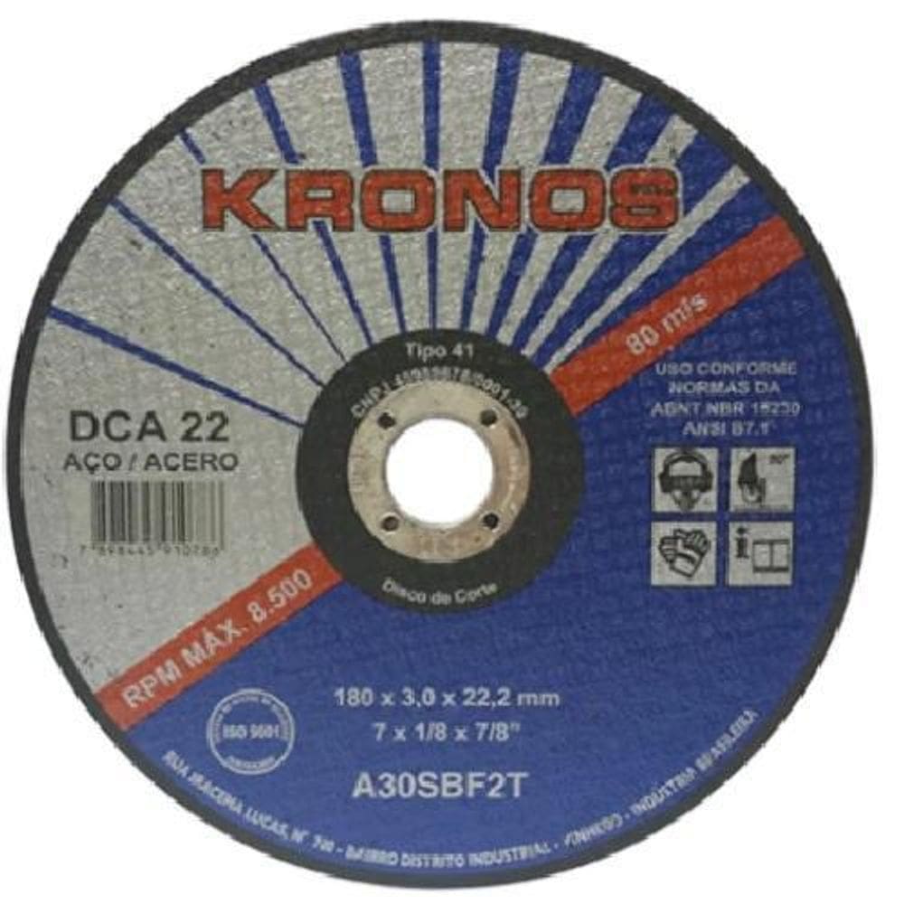 Disco De Corte 7 Kronos