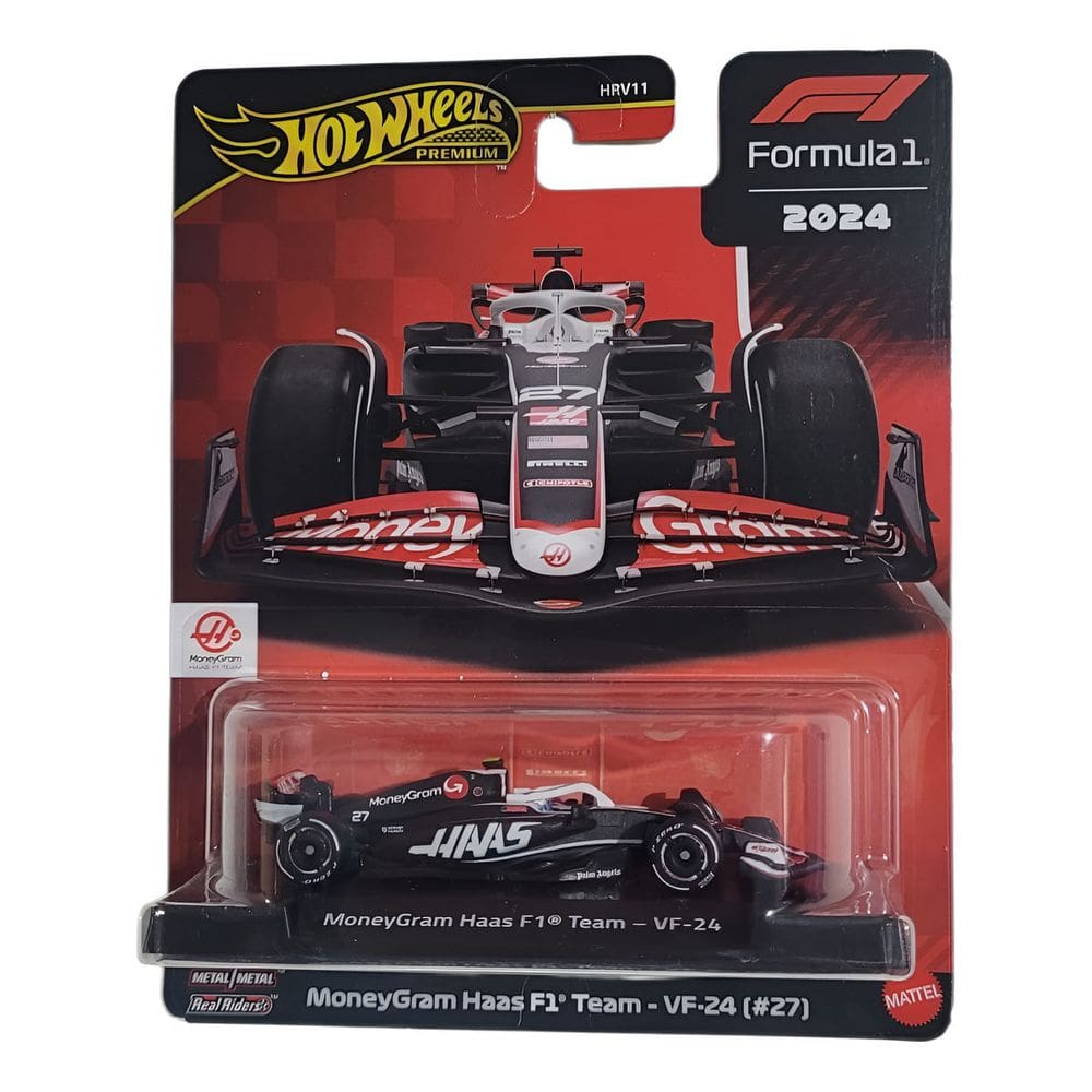 Carrinho - MoneyGram Haas F1 VF-24 Formula 1 MATTEL