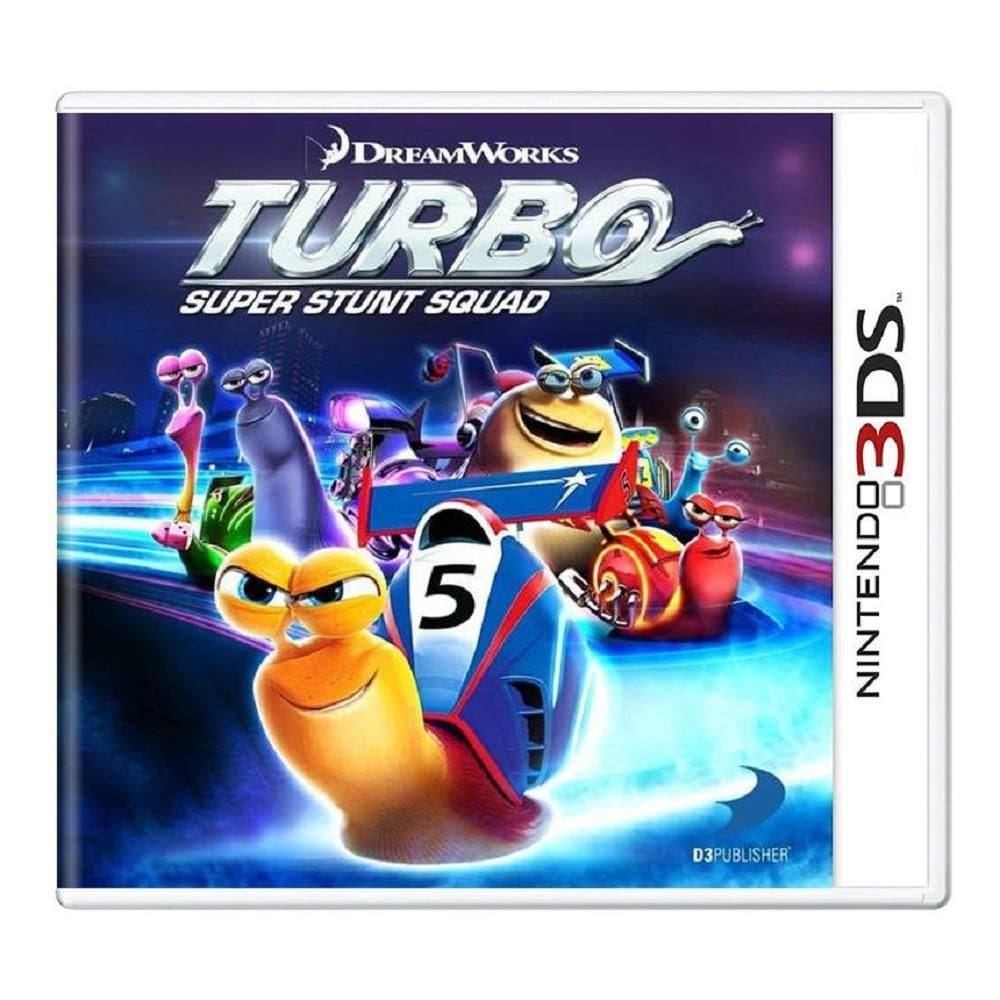 Jogo Mídia Física Turbo Super Stunt Squad Para Nintendo 3Ds