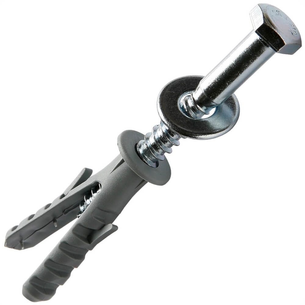 Parafuso Sextavado 3/16”” x 60mm com Bucha anel com 20 Unidades - PSB/34 - FIXTIL