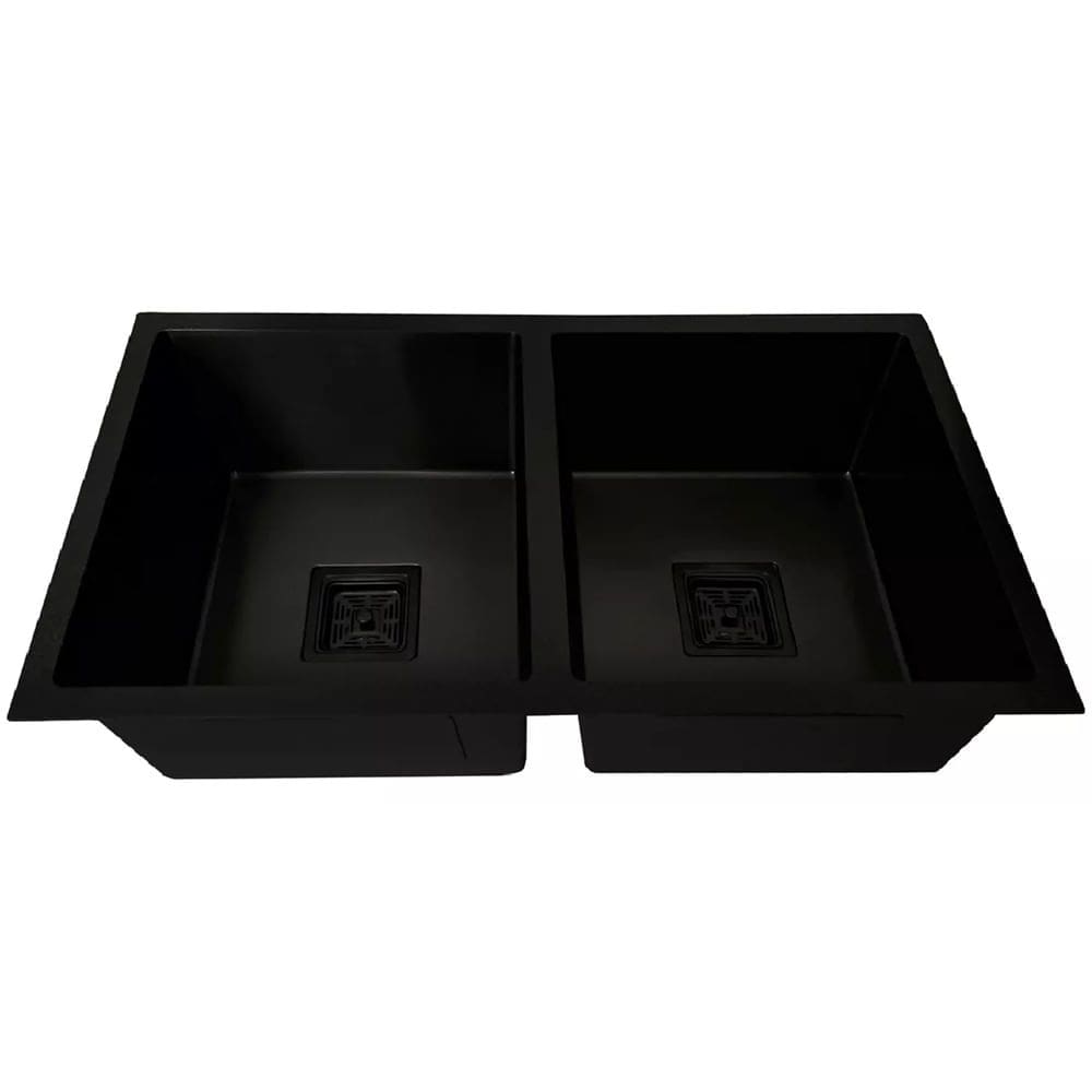 Cuba Gourmet Premium Quadrada Aço Inox Preta 78x43cm com Acessórios - CUB-024 - STILLUS HOME