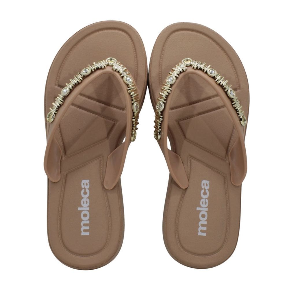 Tamanco Feminino Moleca Nude