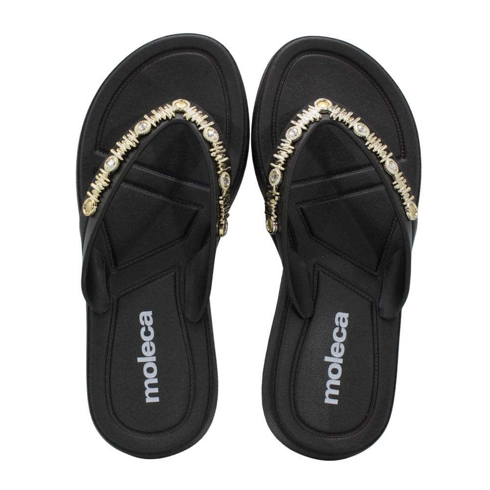 Tamanco Casual Moleca Preto