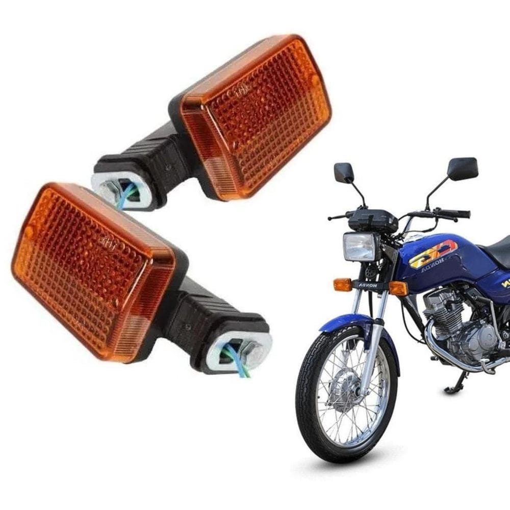 2 Pisca Seta Sinalera Honda Cg 125 Titan Today 1983 Ate 1999