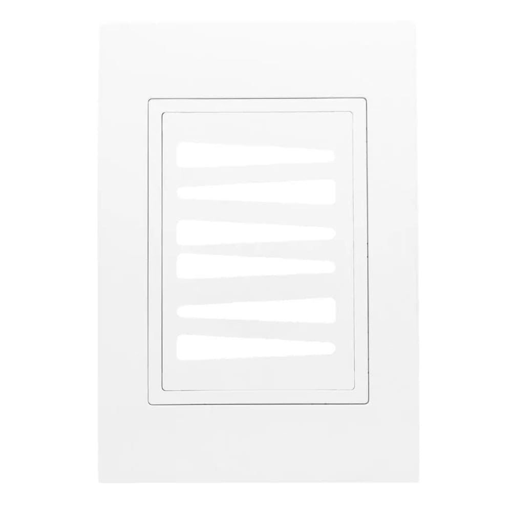 Placa 4x2 6 Interruptor Branco - RVB-1300/191 - RAVENNA