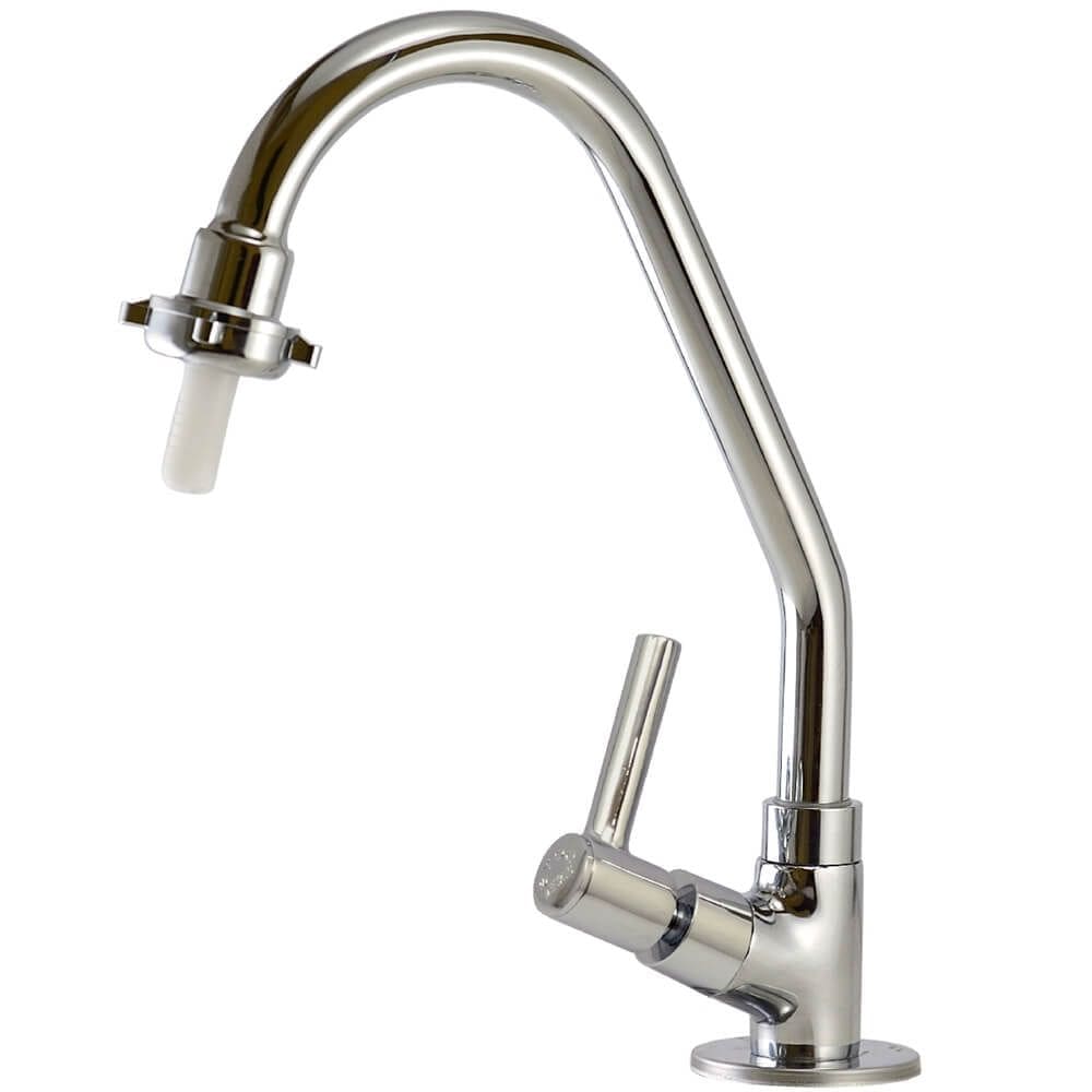 Torneira de Mesa Para Tanque Bica Móvel 1/4”” de Volta 6182 C/98 - 770659 - STOC