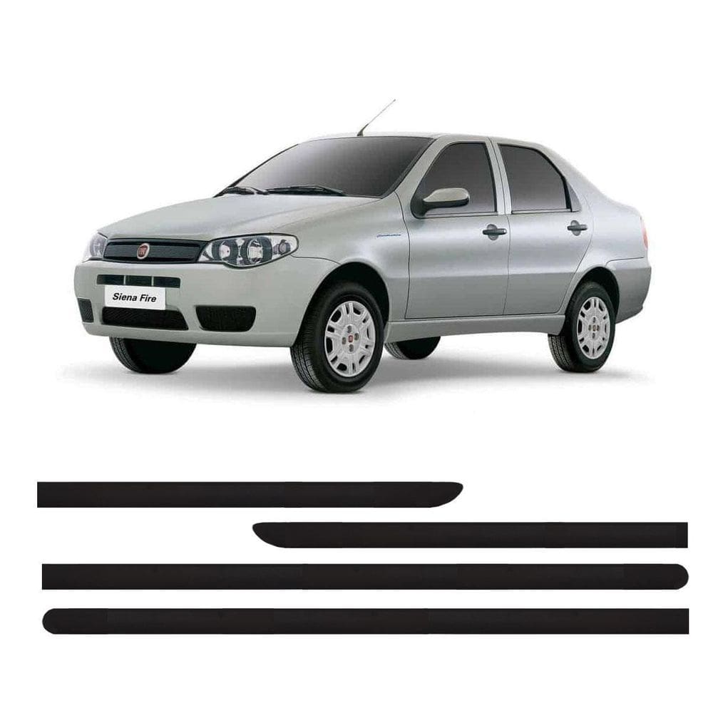 Friso Lateral Fiat Palio Weekend Siena 01 A 06 4 Pts 3035A