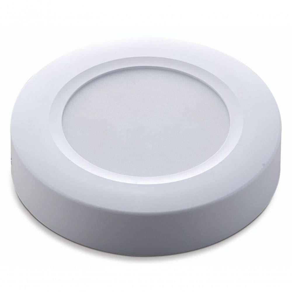 Plafon Led Tramontina Redondo De Sobrepor 1500 Lm 18 W Bivolt 4000 K Luz Neutra