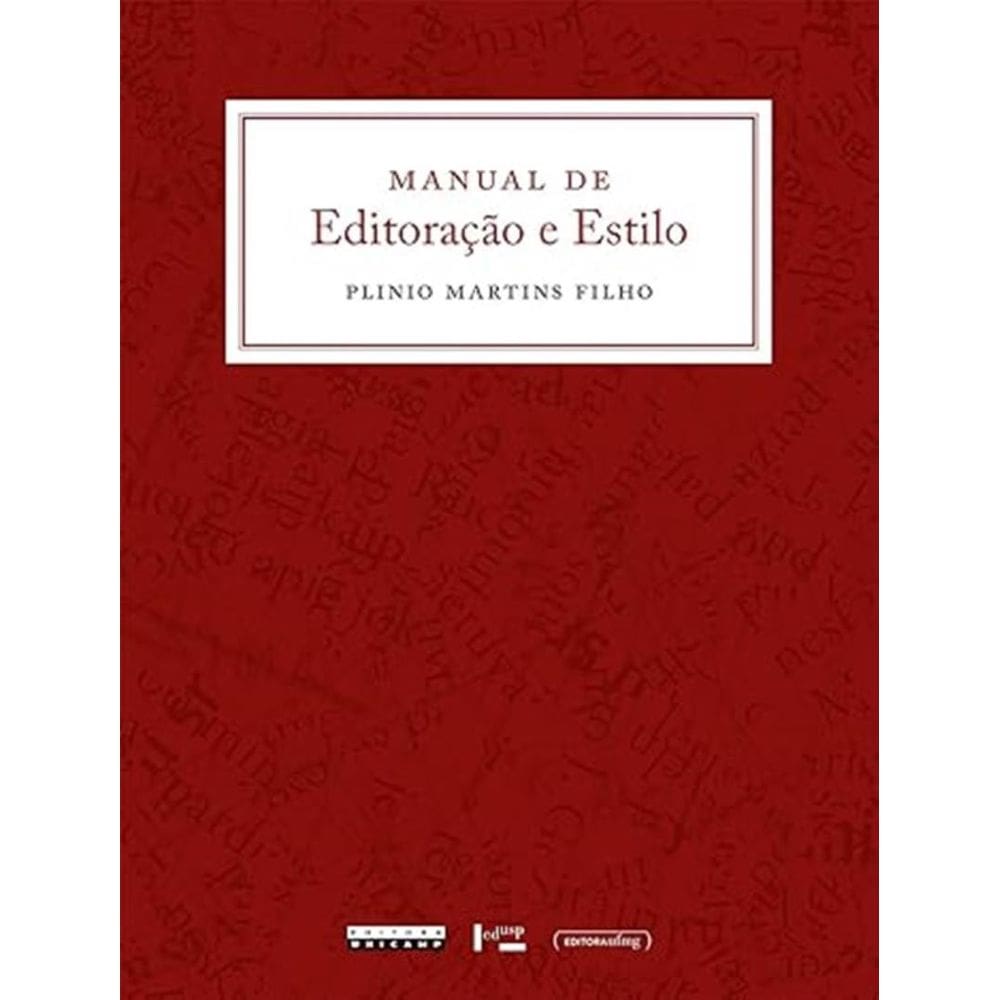 Manual De Editoracao E Estilo