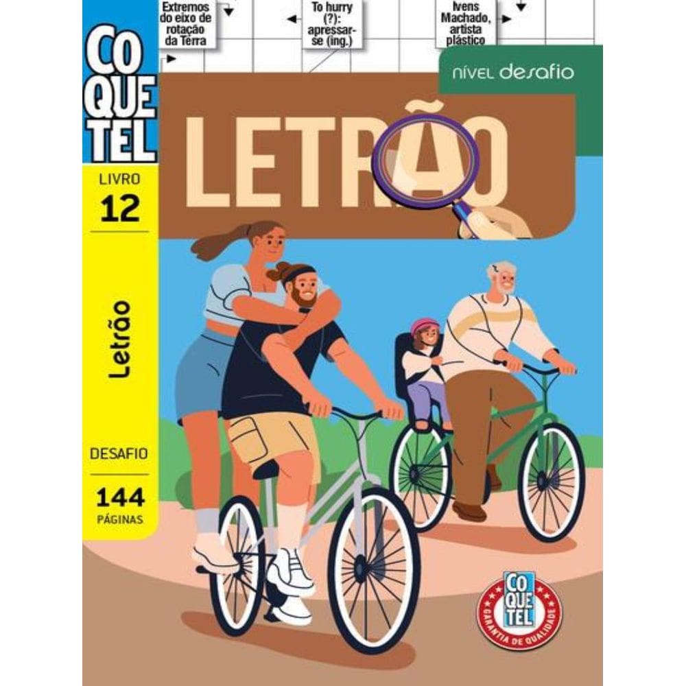 Livro Coquetel Letrao Desafio 12