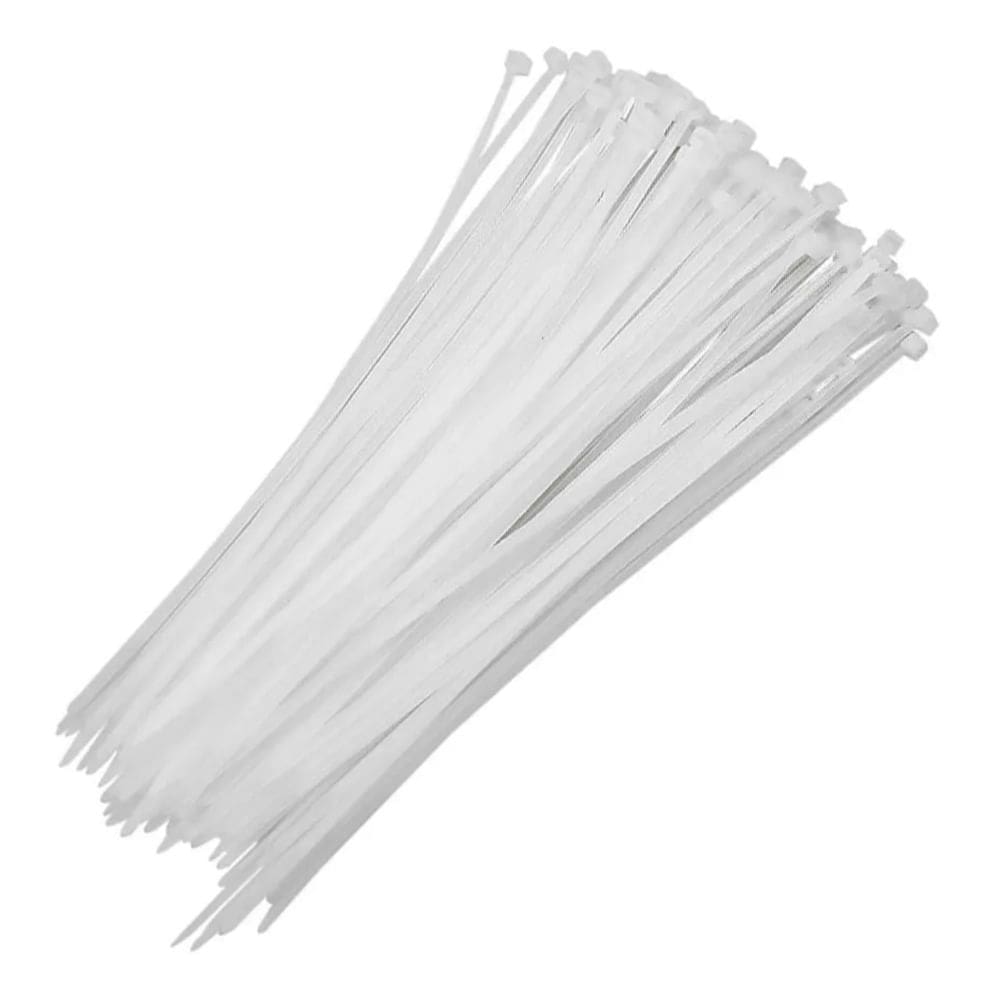 Abraçadeira de Nylon Branca 300 x 4,8 mm com 50 Peças - 401059.50 - DUTOPLAST