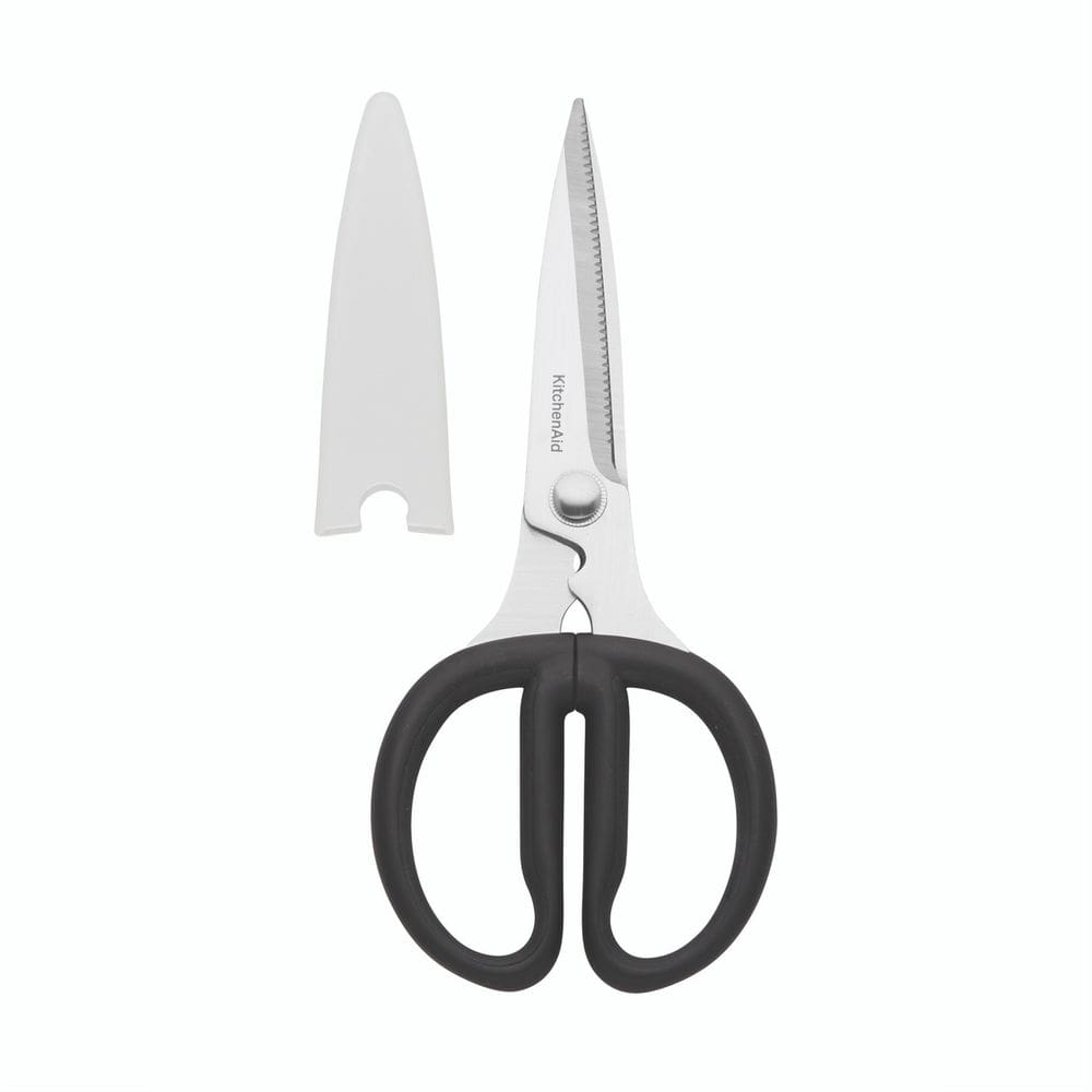 Tesoura KitchenAid Multiuso Preta - Lâmina em Aço Inoxidável