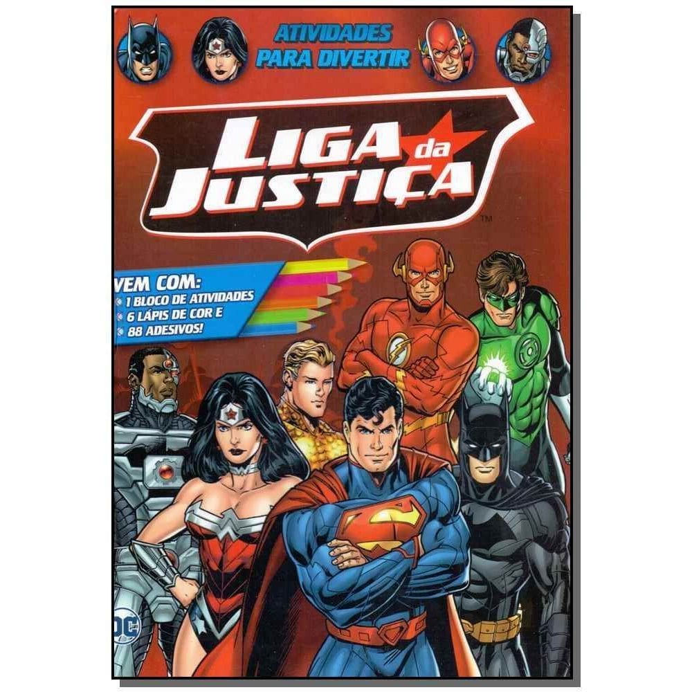 Liga da Justiça - Atividades Para Divertir