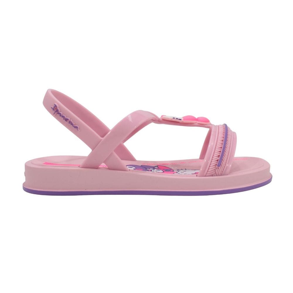 Sandália Infantil Rasteira Ipanema 27431 Hello Kitty Rosa