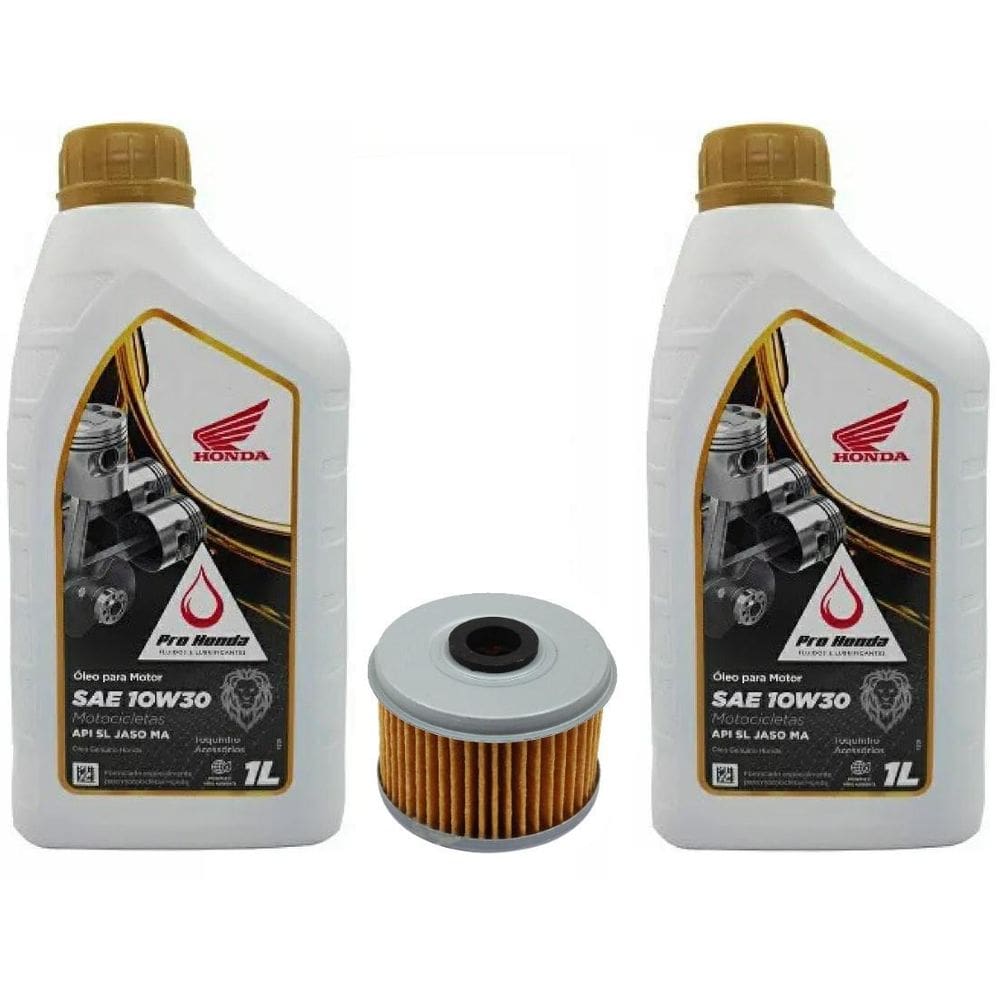 Óleo Honda 10W30 Filtro Óleo Honda Xre Cb 300 Cb 250 Twister
